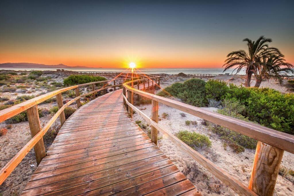 Apartamento Terraza Arenales Del Sol Esterno foto