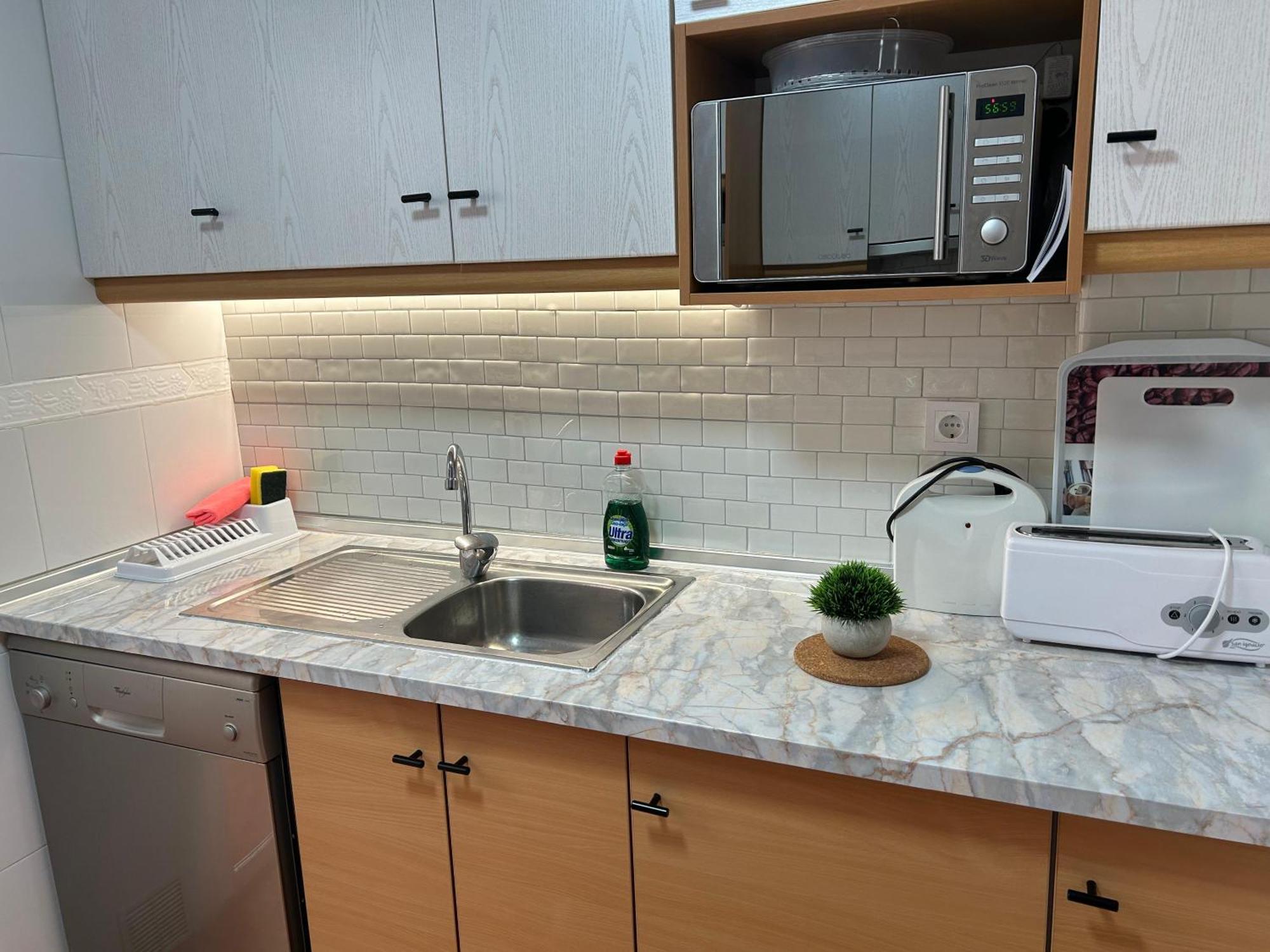 Apartamento Terraza Arenales Del Sol Esterno foto